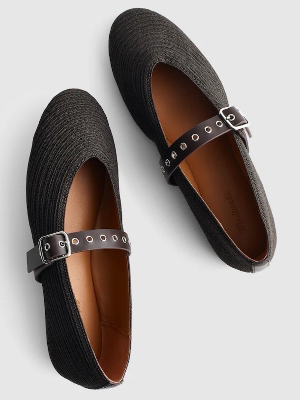 Madewell The Remy Mary Jane Flat, NWT